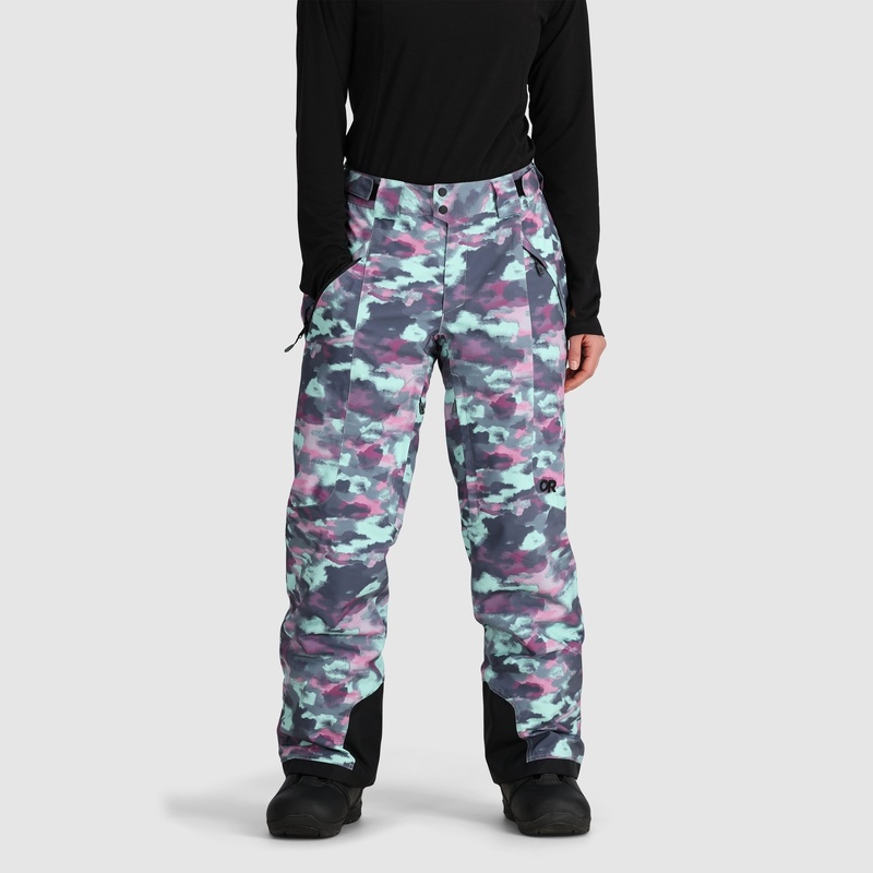 Outdoor Research Snowcrew Skihose Damen Türkis Camouflage | Österreich-409TNROJZ