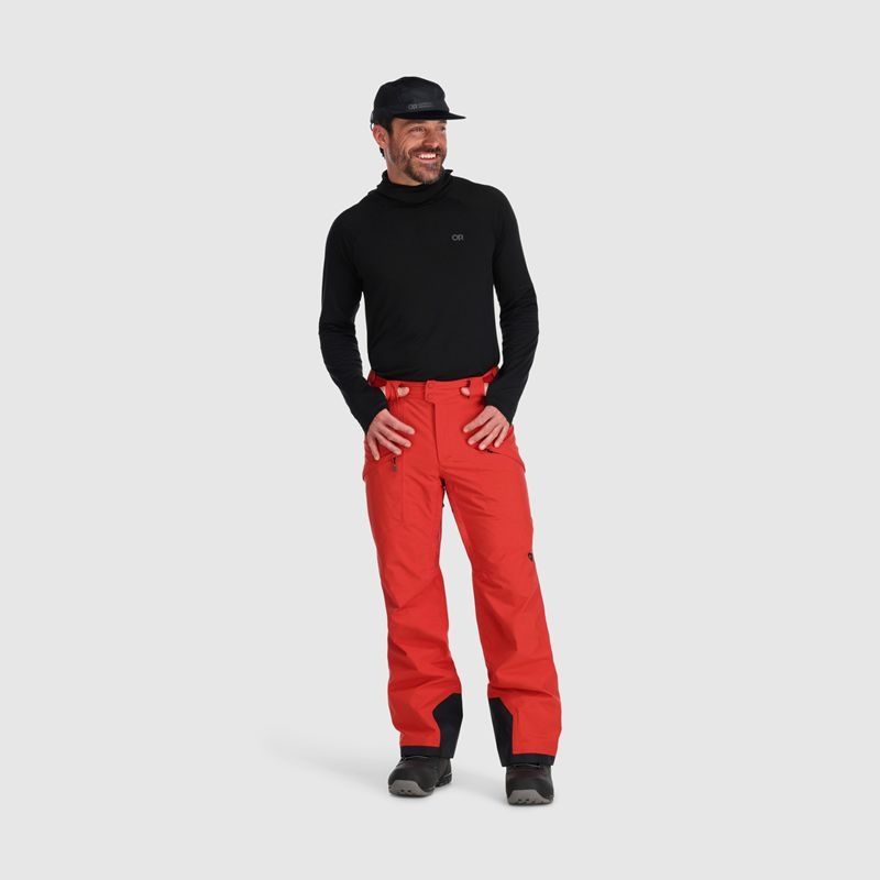 Outdoor Research Snowcrew Skihose Herren Rot | Österreich-263ZAFUQE