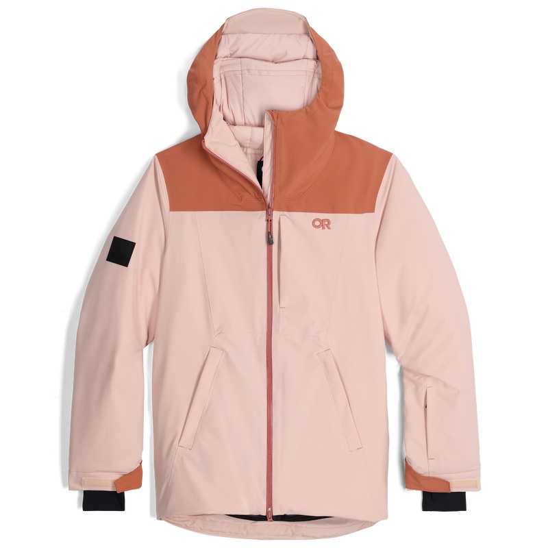 Outdoor Research Snowcrew Skijacke Damen Hellrosa Orange | Österreich-184WUNFVP