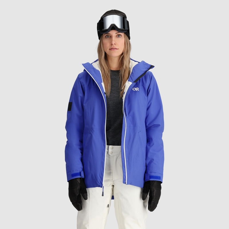 Outdoor Research Snowcrew Skijacke Damen Blau | Österreich-529QBSWCT