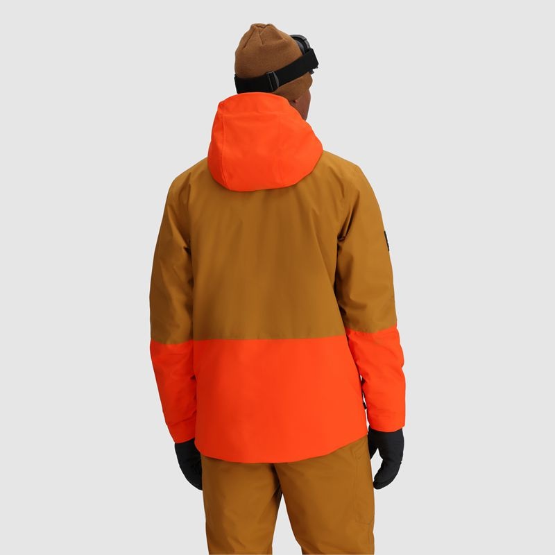 Outdoor Research Snowcrew Skijacke Herren Orange Braun | Österreich-760MRXSQZ