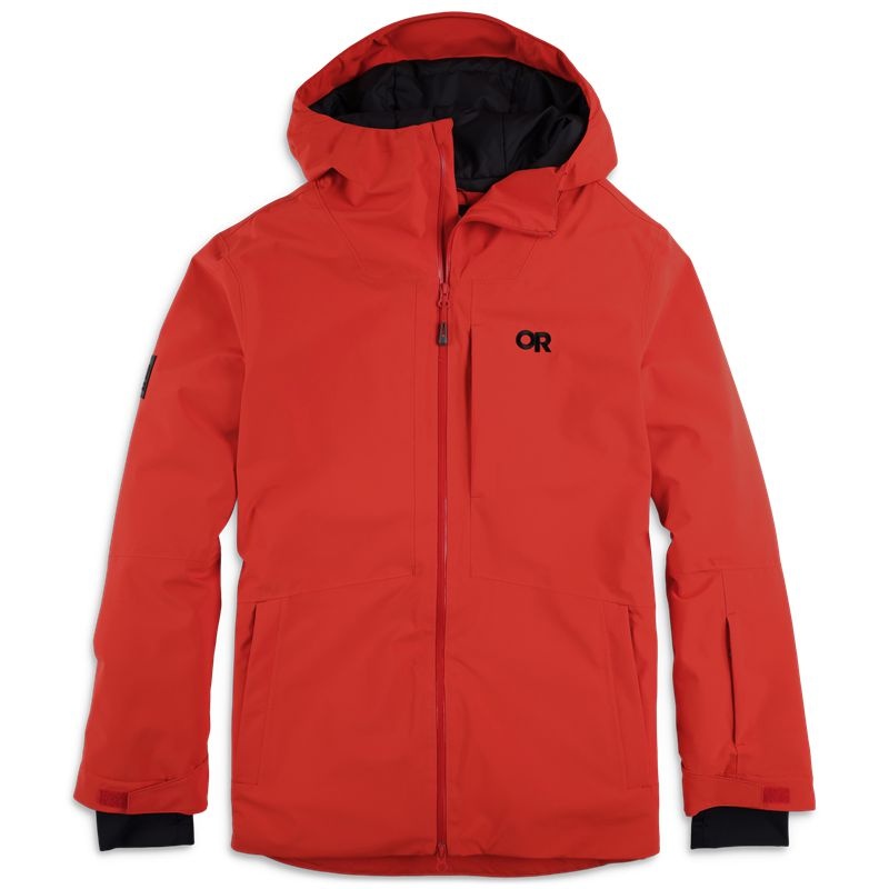 Outdoor Research Snowcrew Skijacke Herren Rot | Österreich-698YIXWFV