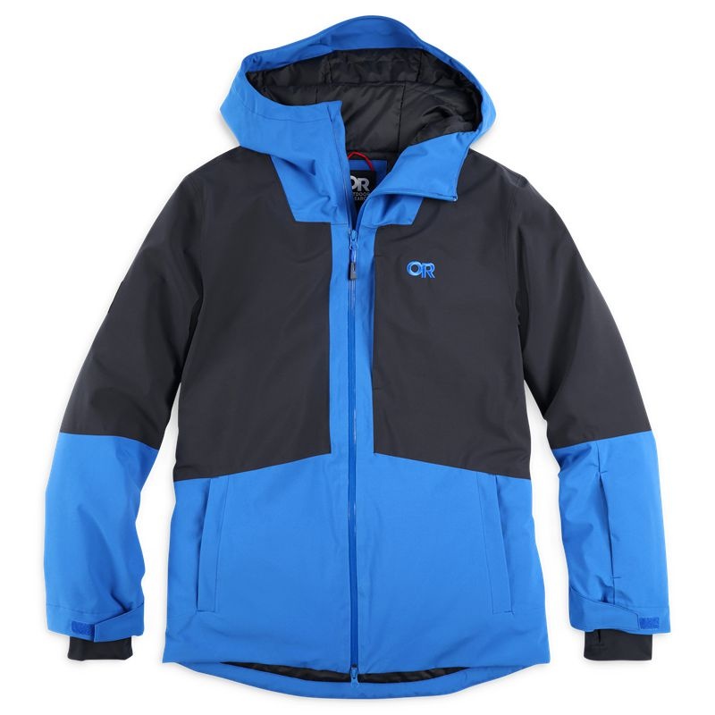 Outdoor Research Snowcrew Skijacke Herren Blau Schwarz | Österreich-048YVBFWU