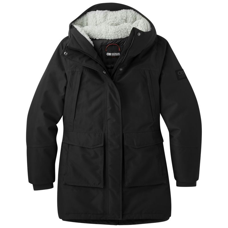 Outdoor Research Stormcraft Down Parka Damen Schwarz | Österreich-813EWOBZF