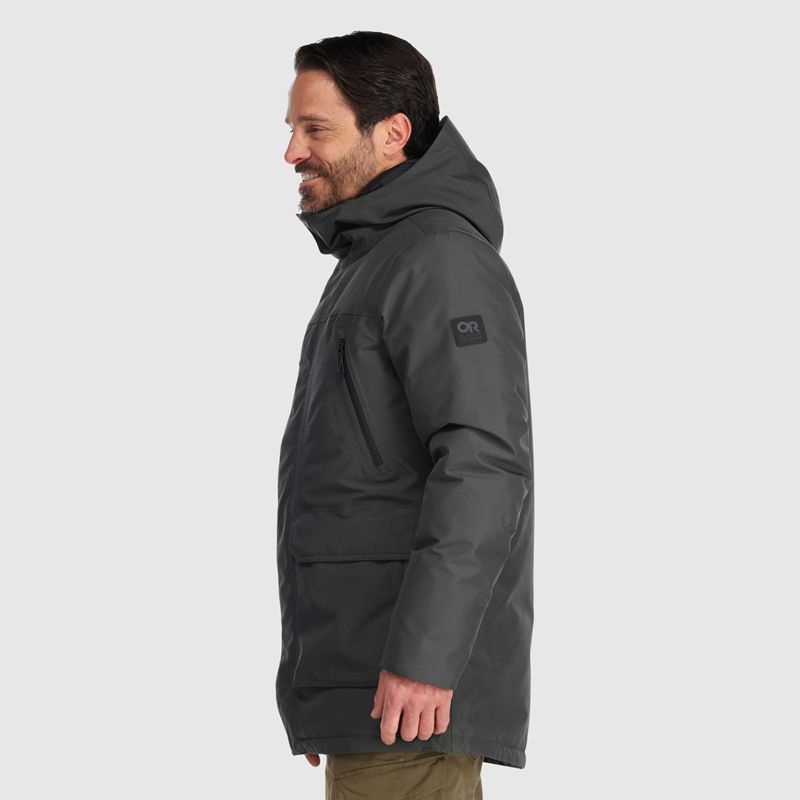 Outdoor Research Stormcraft Down Parka Herren Grau | Österreich-265GHUTNP