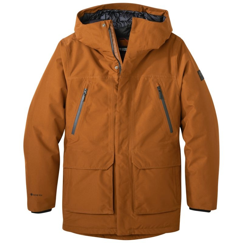 Outdoor Research Stormcraft Down Parka Herren Braun | Österreich-837FPKRLZ