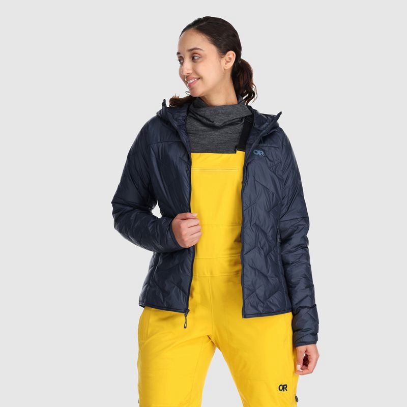 Outdoor Research SuperStrand LT Hoodie Damen Navy | Österreich-974DLBKVJ