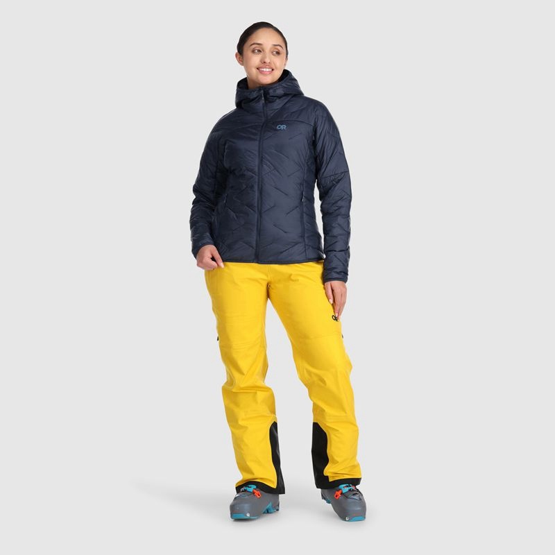 Outdoor Research SuperStrand LT Hoodie Damen Navy | Österreich-974DLBKVJ