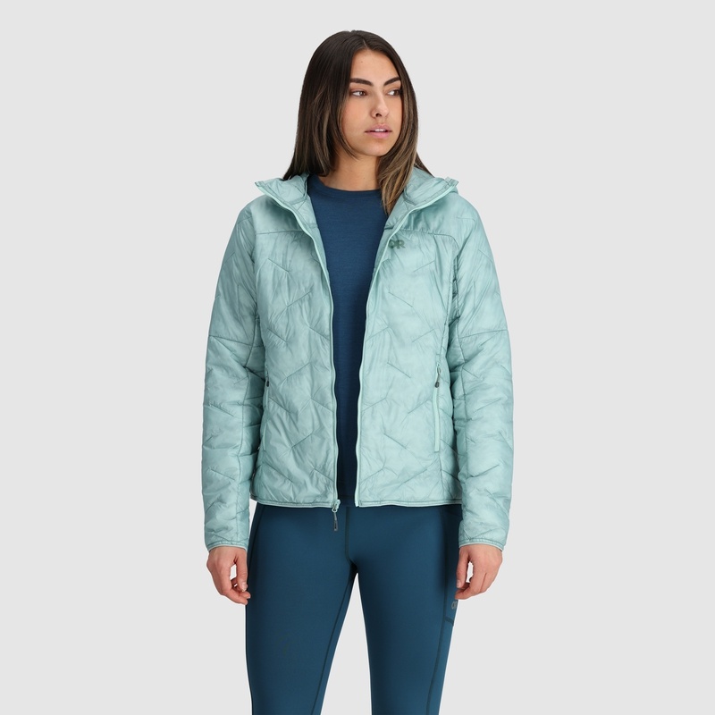 Outdoor Research SuperStrand LT Hoodie Damen Türkis | Österreich-134TYCPLF