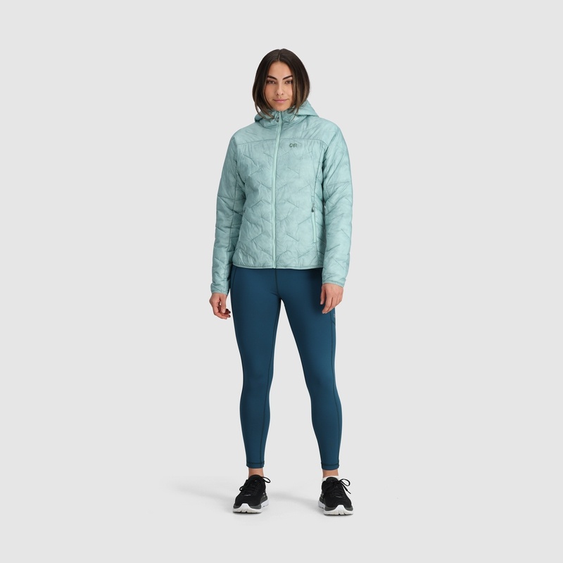 Outdoor Research SuperStrand LT Hoodie Damen Türkis | Österreich-134TYCPLF