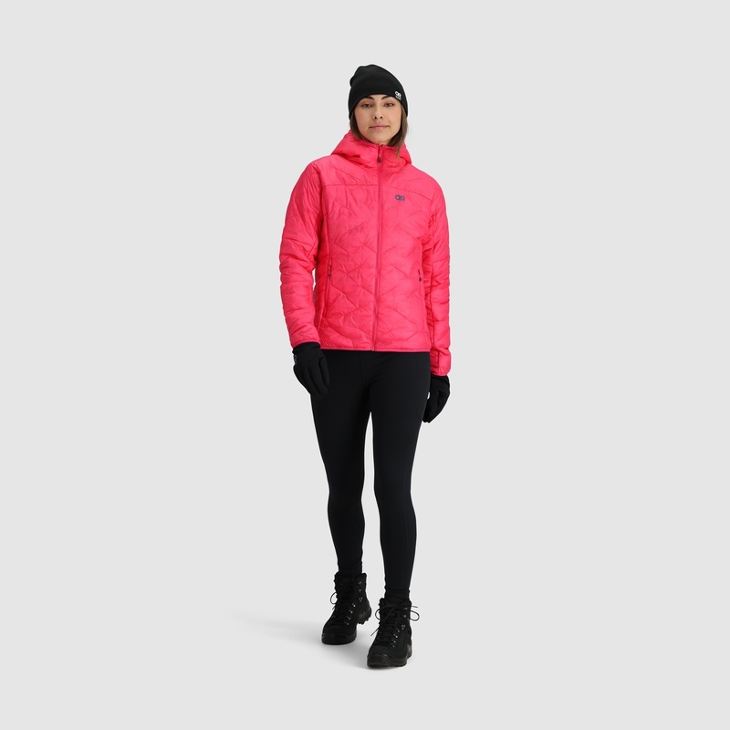 Outdoor Research SuperStrand LT Hoodie Damen Rot | Österreich-429XZWREK