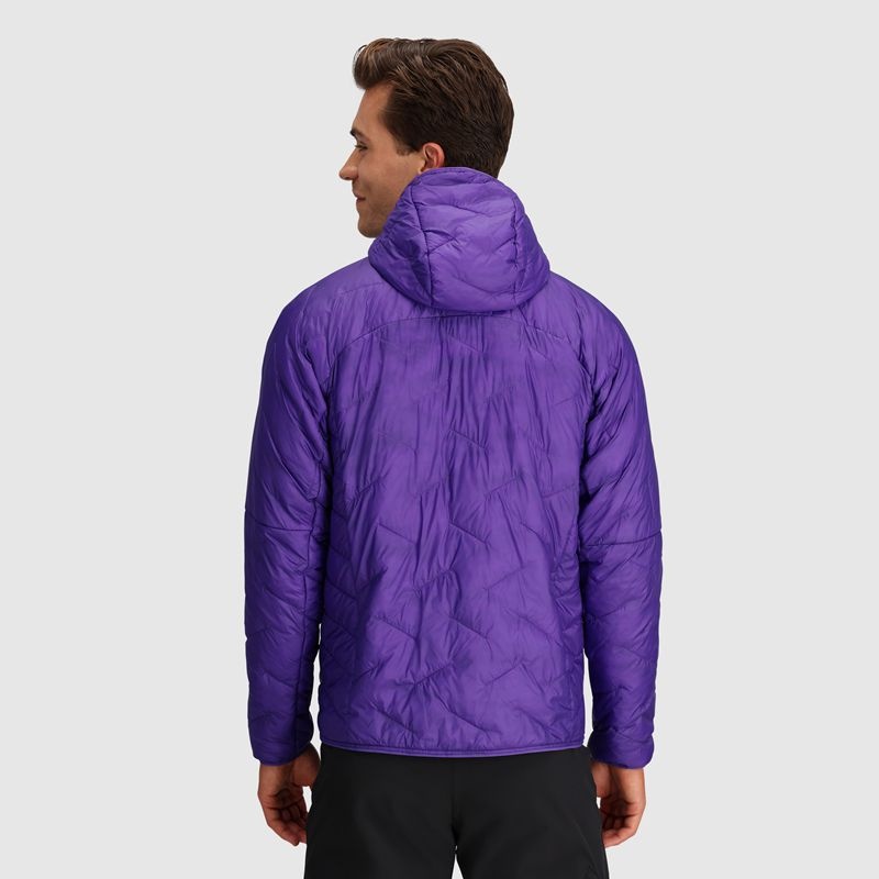 Outdoor Research SuperStrand LT Hoodie Daunenjacke Herren Lila | Österreich-759XZOJAV