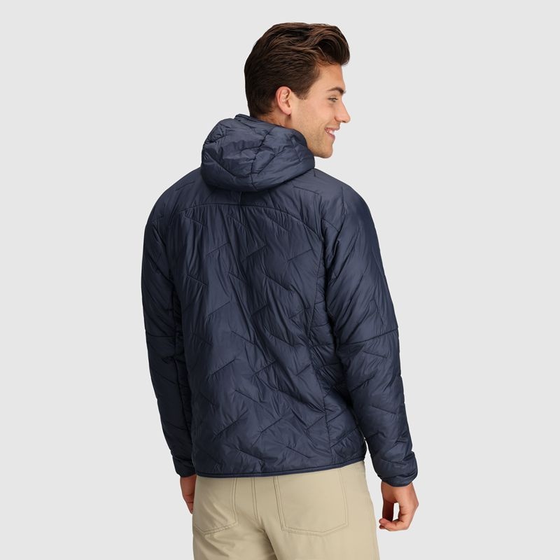 Outdoor Research SuperStrand LT Hoodie Daunenjacke Herren Navy | Österreich-047OZRBTP