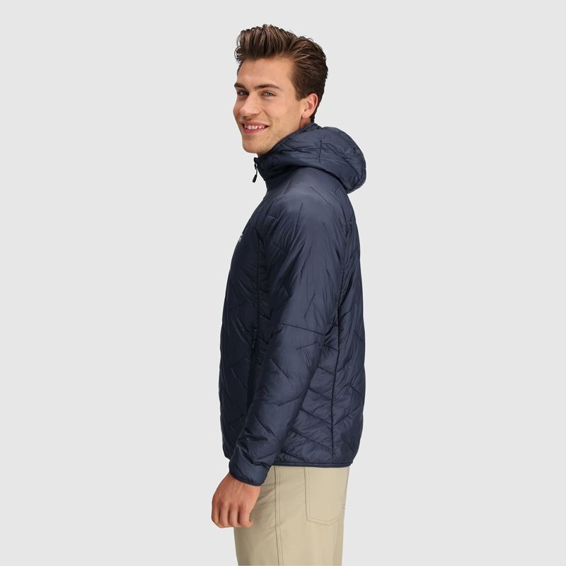 Outdoor Research SuperStrand LT Hoodie Daunenjacke Herren Navy | Österreich-047OZRBTP