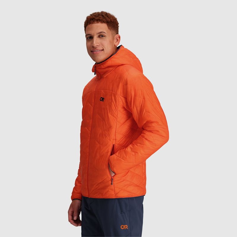 Outdoor Research SuperStrand LT Hoodie Daunenjacke Herren Orange | Österreich-768KZPXRU