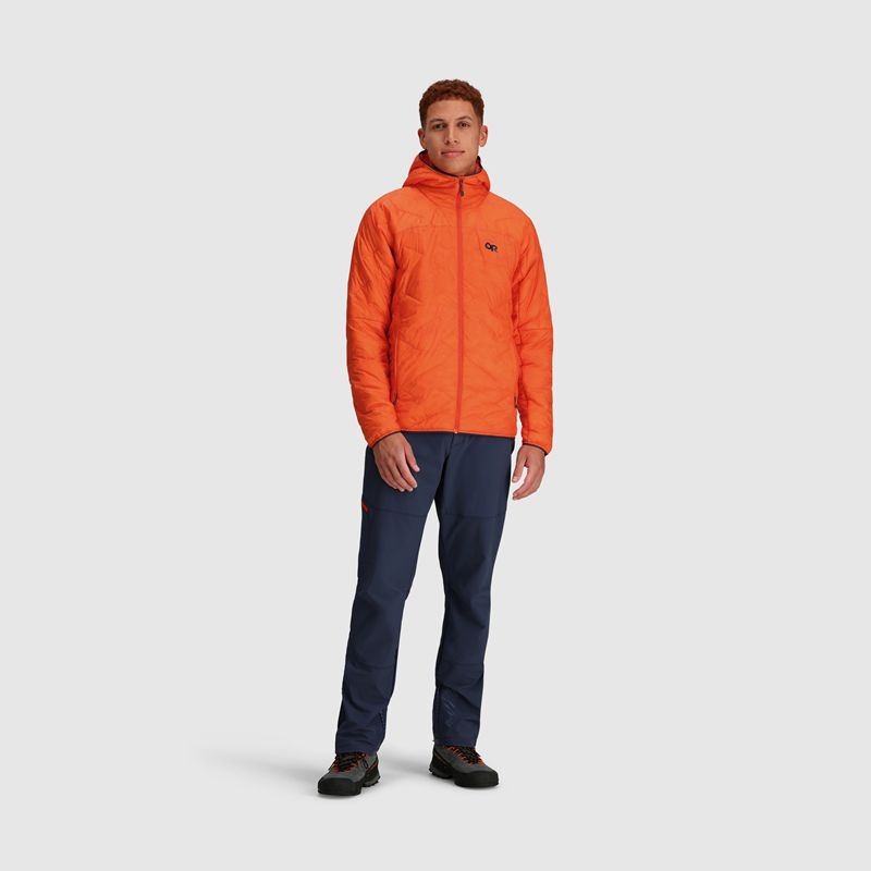 Outdoor Research SuperStrand LT Hoodie Daunenjacke Herren Orange | Österreich-768KZPXRU