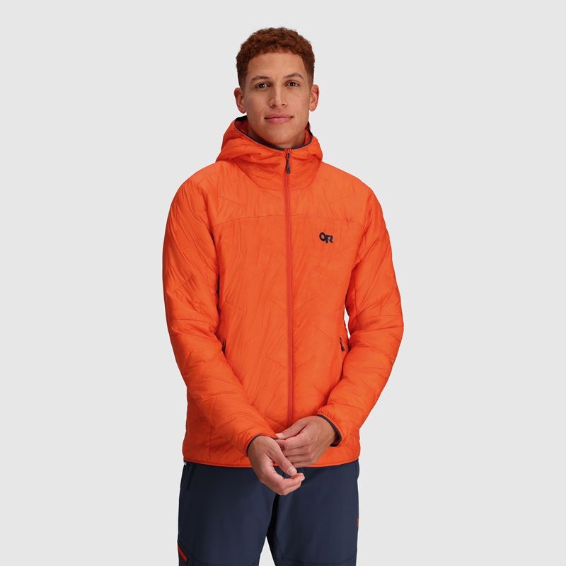 Outdoor Research SuperStrand LT Hoodie Daunenjacke Herren Orange | Österreich-768KZPXRU