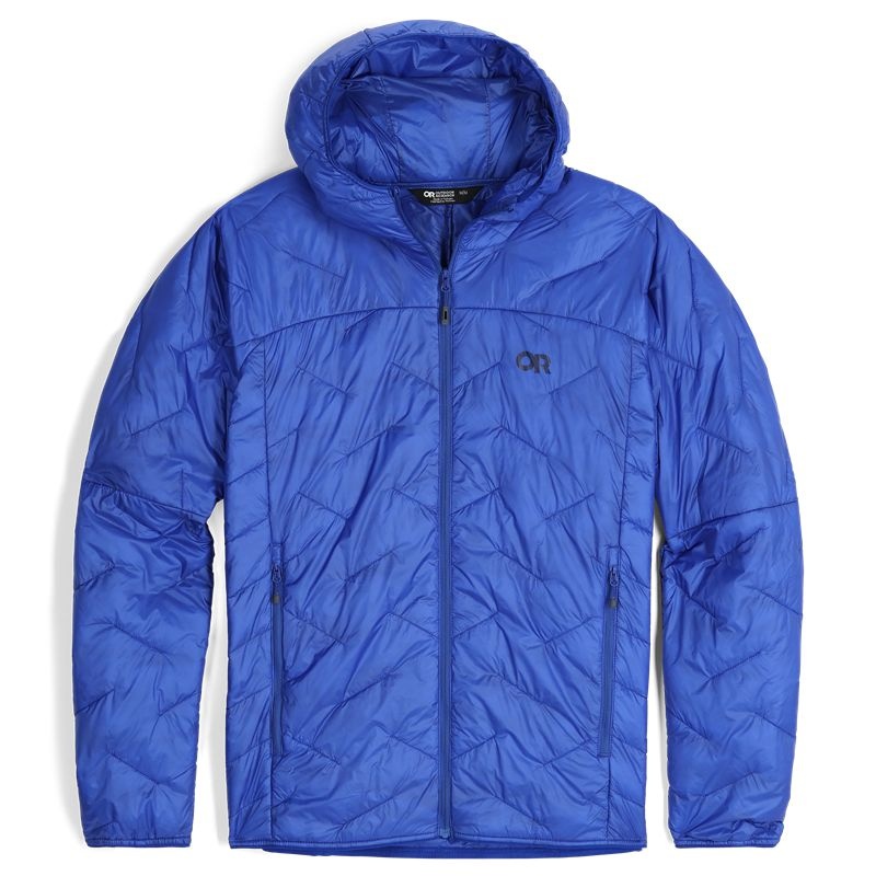 Outdoor Research SuperStrand LT Hoodie Daunenjacke Herren Blau | Österreich-974UQVZEN