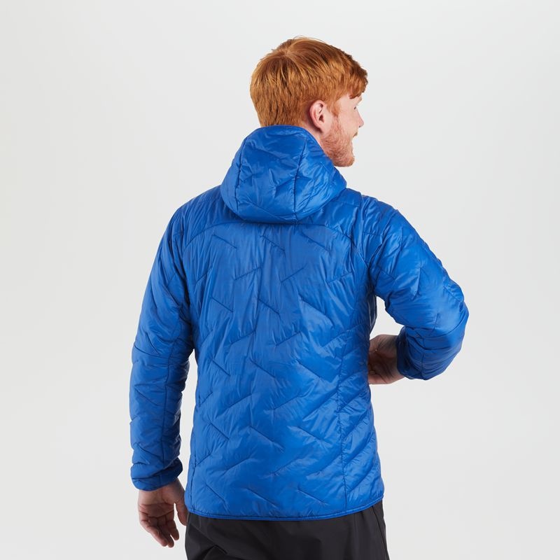 Outdoor Research SuperStrand LT Hoodie Daunenjacke Herren Hellblau | Österreich-819QBXJFK