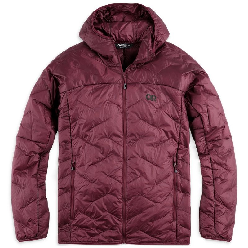 Outdoor Research SuperStrand LT Hoodie Daunenjacke Herren Bordeaux | Österreich-947XKMAOE