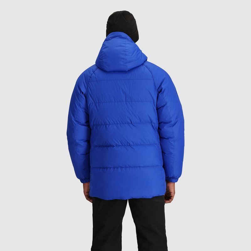 Outdoor Research Super Alpine Down Parka Herren Blau | Österreich-952UFMOQN