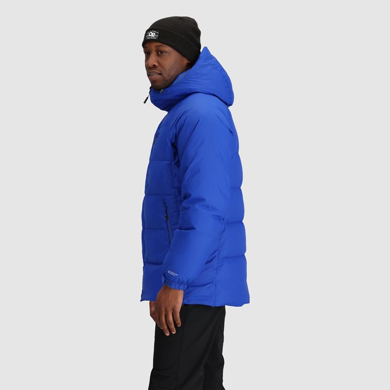 Outdoor Research Super Alpine Down Parka Herren Blau | Österreich-952UFMOQN