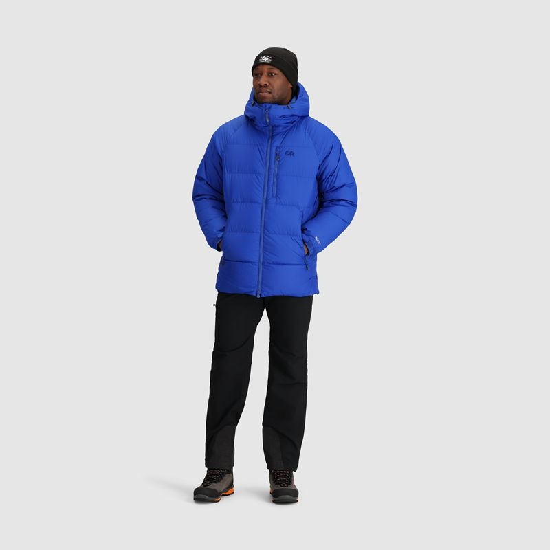 Outdoor Research Super Alpine Down Parka Herren Blau | Österreich-952UFMOQN