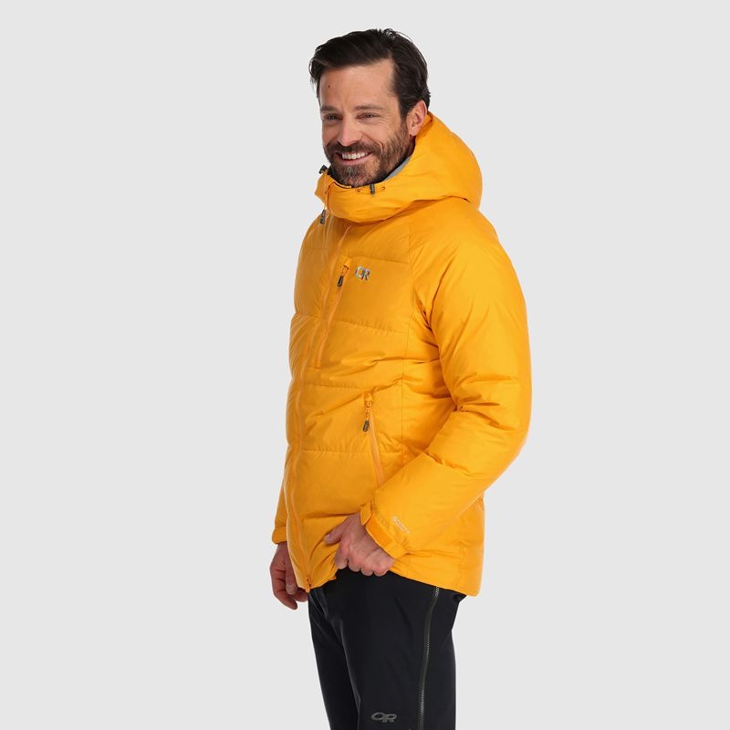 Outdoor Research Super Alpine Down Parka Herren Gelb | Österreich-274SPXGMB