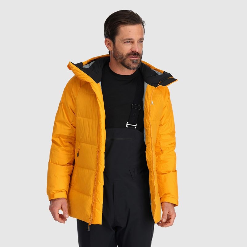 Outdoor Research Super Alpine Down Parka Herren Gelb | Österreich-274SPXGMB