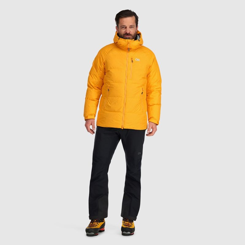 Outdoor Research Super Alpine Down Parka Herren Gelb | Österreich-274SPXGMB