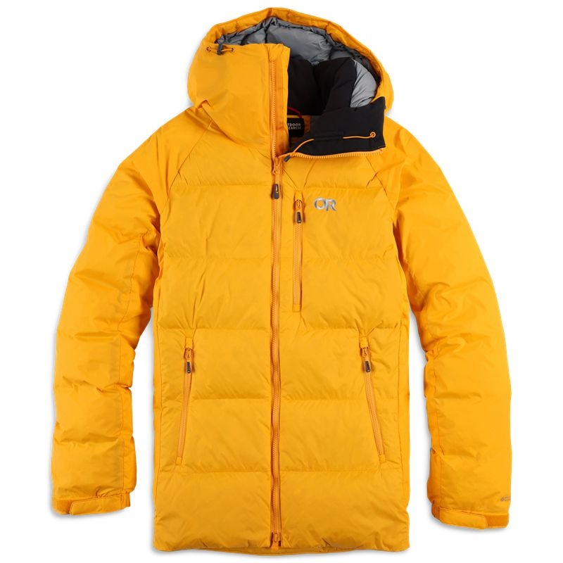 Outdoor Research Super Alpine Down Parka Herren Gelb | Österreich-274SPXGMB