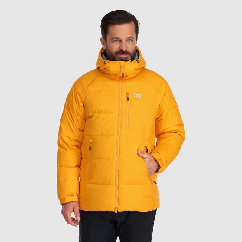 Outdoor Research Super Alpine Down Parka Herren Gelb | Österreich-274SPXGMB