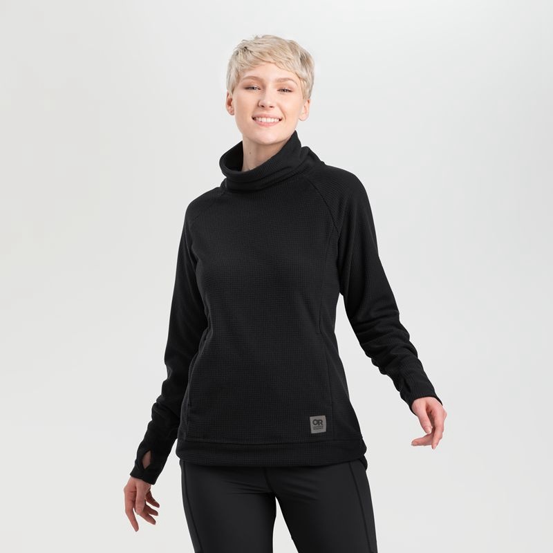 Outdoor Research Trail Mix Cowl Pullover Damen Schwarz | Österreich-609OXKWNF