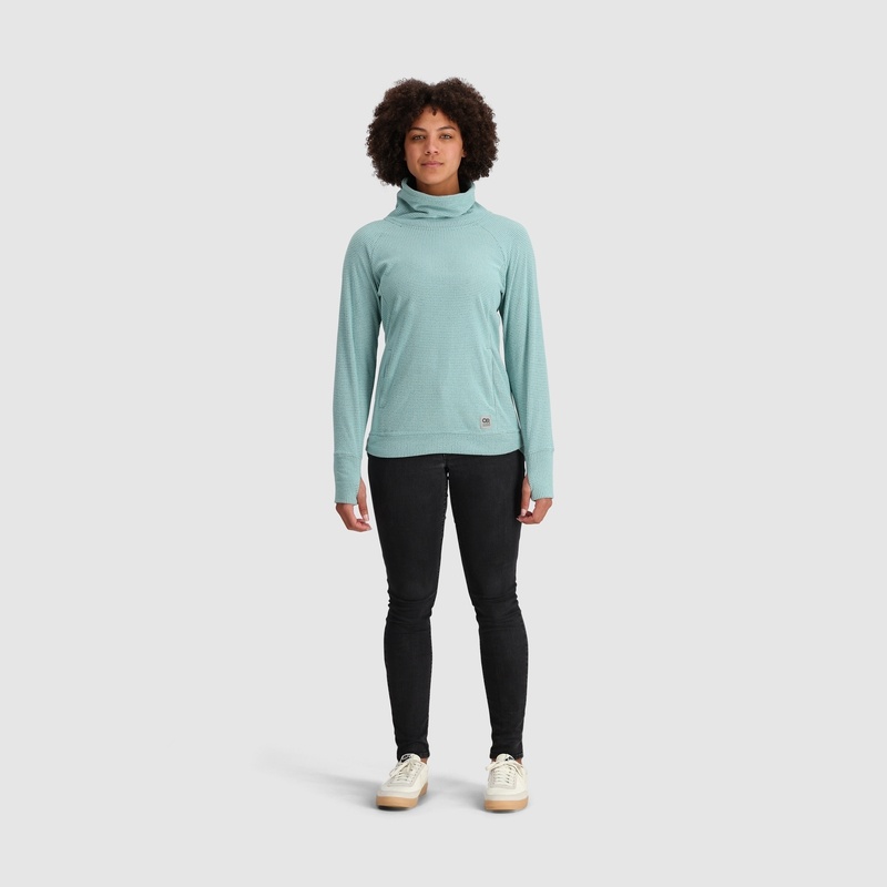 Outdoor Research Trail Mix Cowl Pullover Damen Türkis | Österreich-218JOLMNH