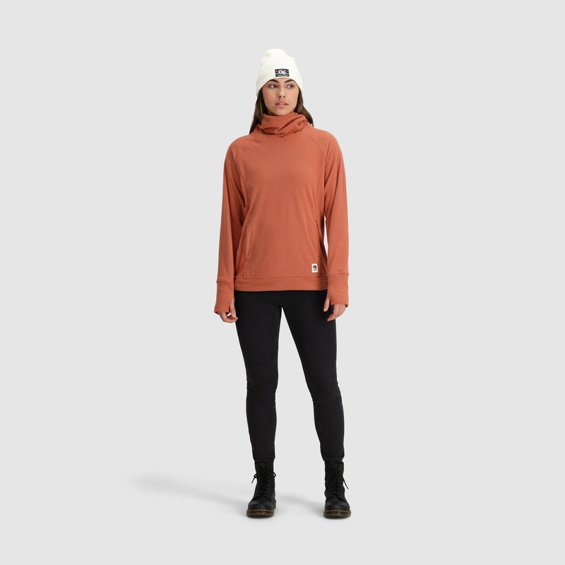 Outdoor Research Trail Mix Cowl Pullover Damen Orange | Österreich-265JLZAVX