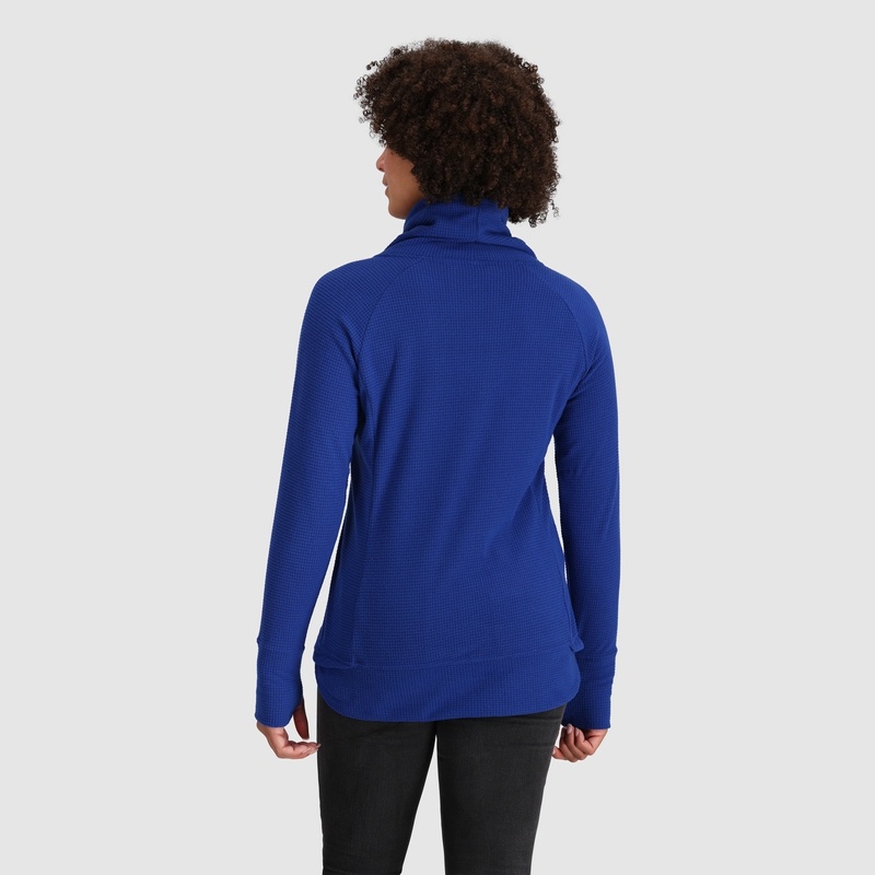 Outdoor Research Trail Mix Cowl Pullover Damen Blau | Österreich-450RTBXFJ