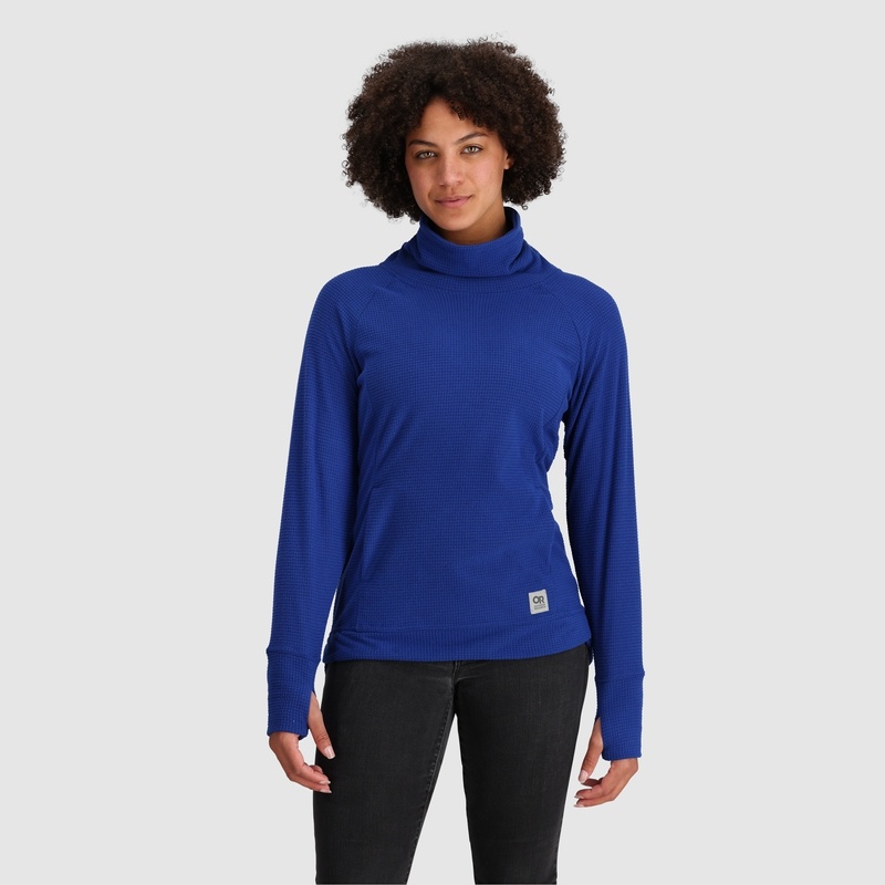 Outdoor Research Trail Mix Cowl Pullover Damen Blau | Österreich-450RTBXFJ