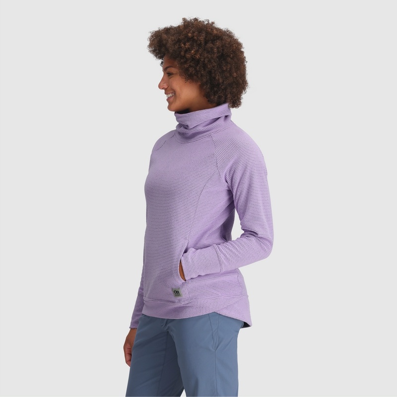 Outdoor Research Trail Mix Cowl Pullover Damen Lila | Österreich-537VTHKJC