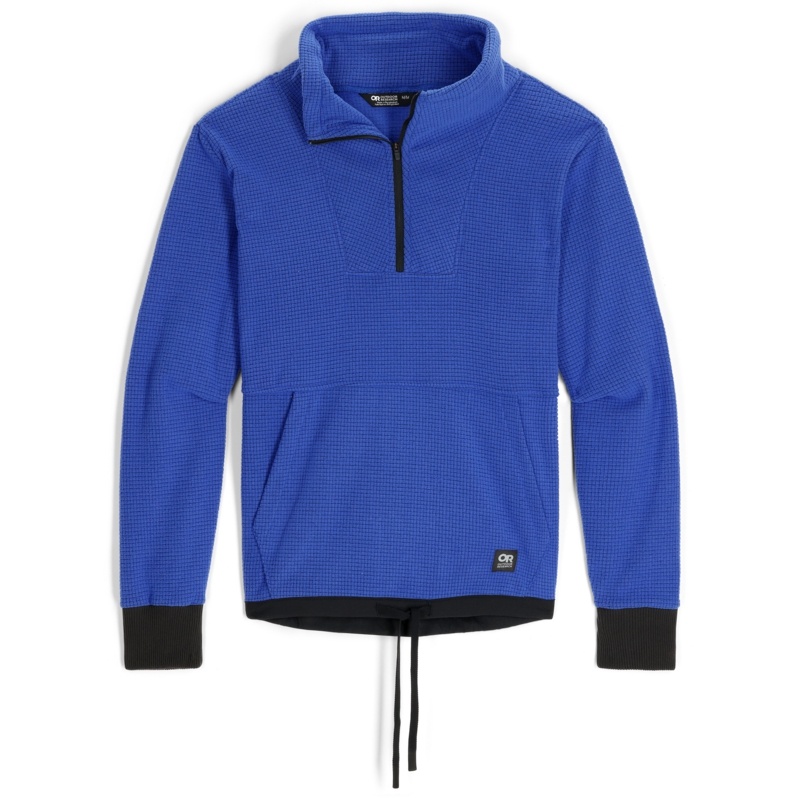 Outdoor Research Trail Mix Quarter Zip Pullover Damen Blau Schwarz | Österreich-439IUPCRH