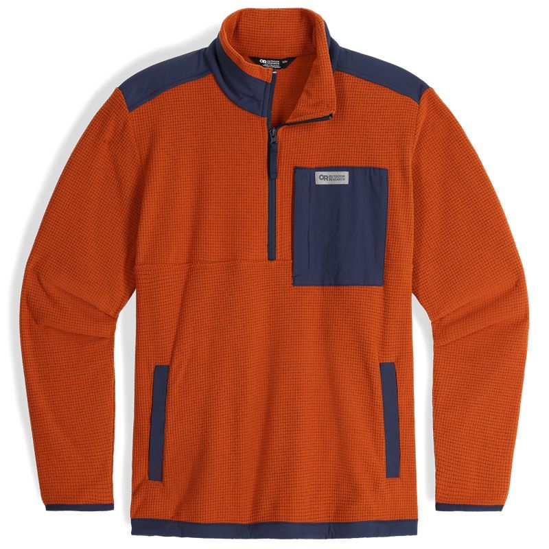 Outdoor Research Trail Mix Quarter Zip Pullover Herren Orange | Österreich-037QYCEUW