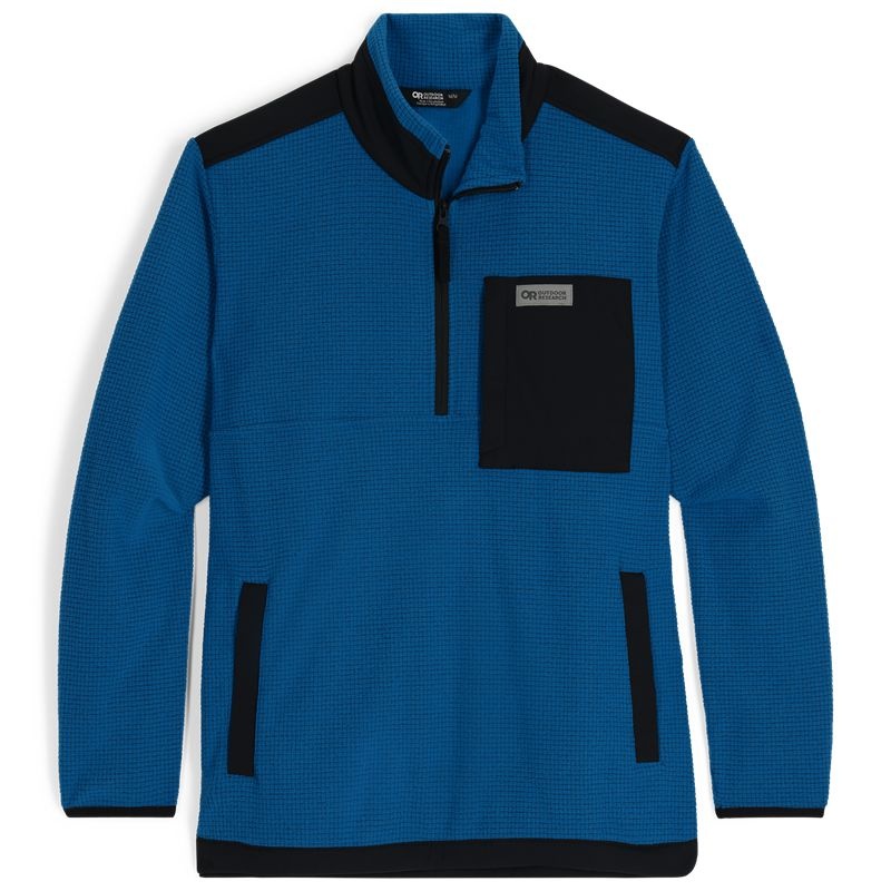 Outdoor Research Trail Mix Quarter Zip Pullover Herren Blau | Österreich-951FIUSMW