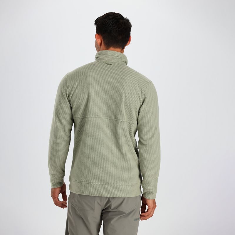 Outdoor Research Trail Mix Snap II Pullover Herren Grün | Österreich-147UQDRVJ