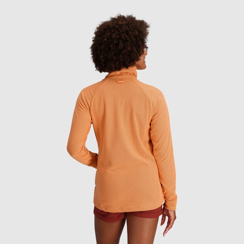 Outdoor Research Trail Mix Snap Pullover Damen Orange | Österreich-029LRHMJW