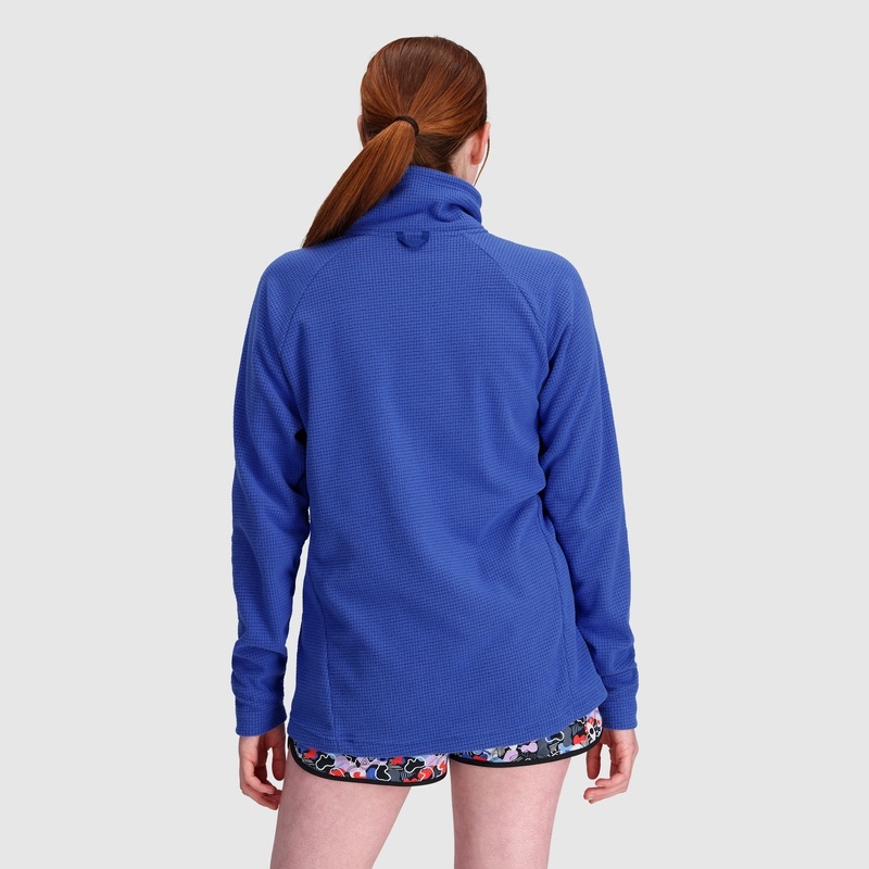 Outdoor Research Trail Mix Snap Pullover Damen Blau | Österreich-518WBHFMT