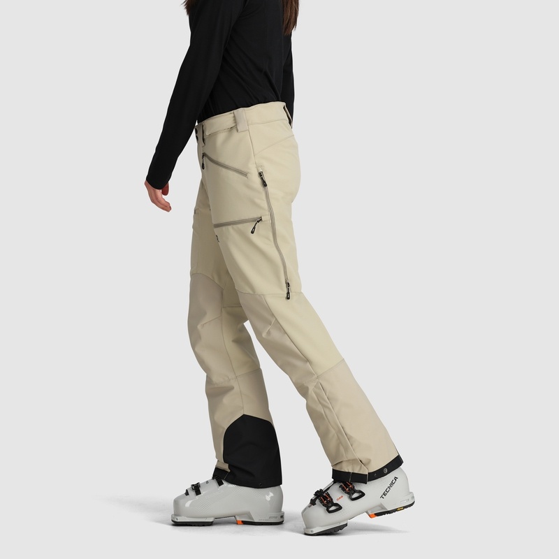 Outdoor Research Trailbreaker Tour Skihose Damen Khaki | Österreich-372BTJIUG