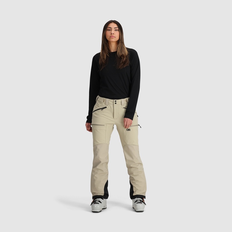 Outdoor Research Trailbreaker Tour Skihose Damen Khaki | Österreich-372BTJIUG