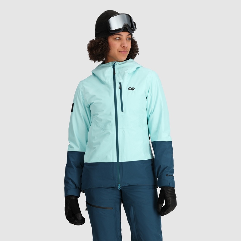 Outdoor Research Tungsten II Skijacke Damen Helltürkis Navy | Österreich-243UQIZBM