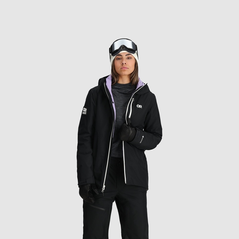 Outdoor Research Tungsten II Skijacke Damen Schwarz | Österreich-409HJCKXL