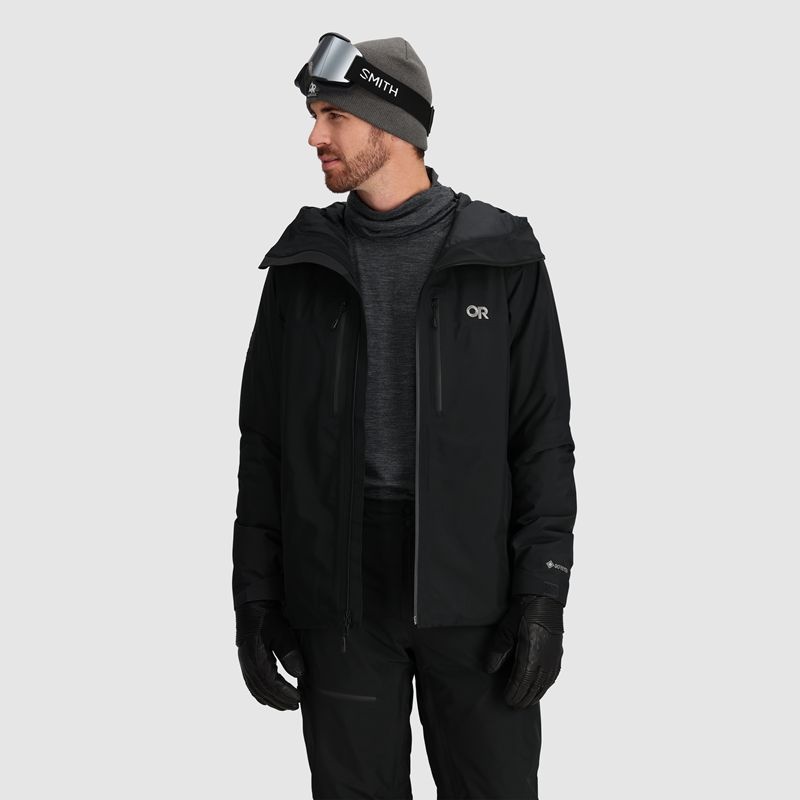 Outdoor Research Tungsten II Skijacke Herren Schwarz | Österreich-180CJHQDG