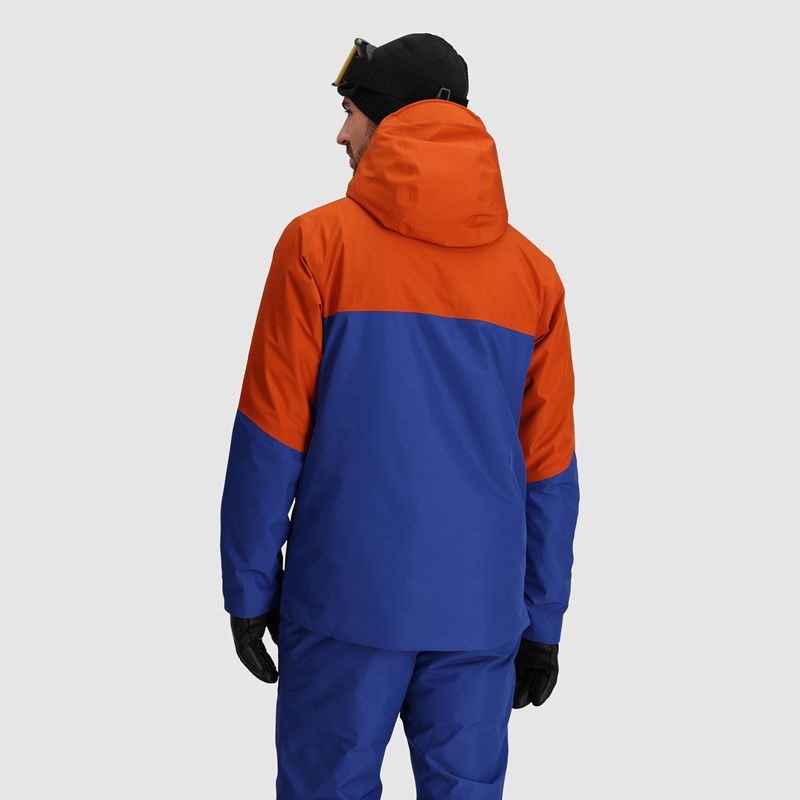 Outdoor Research Tungsten II Skijacke Herren Orange Blau | Österreich-234XOCEWP